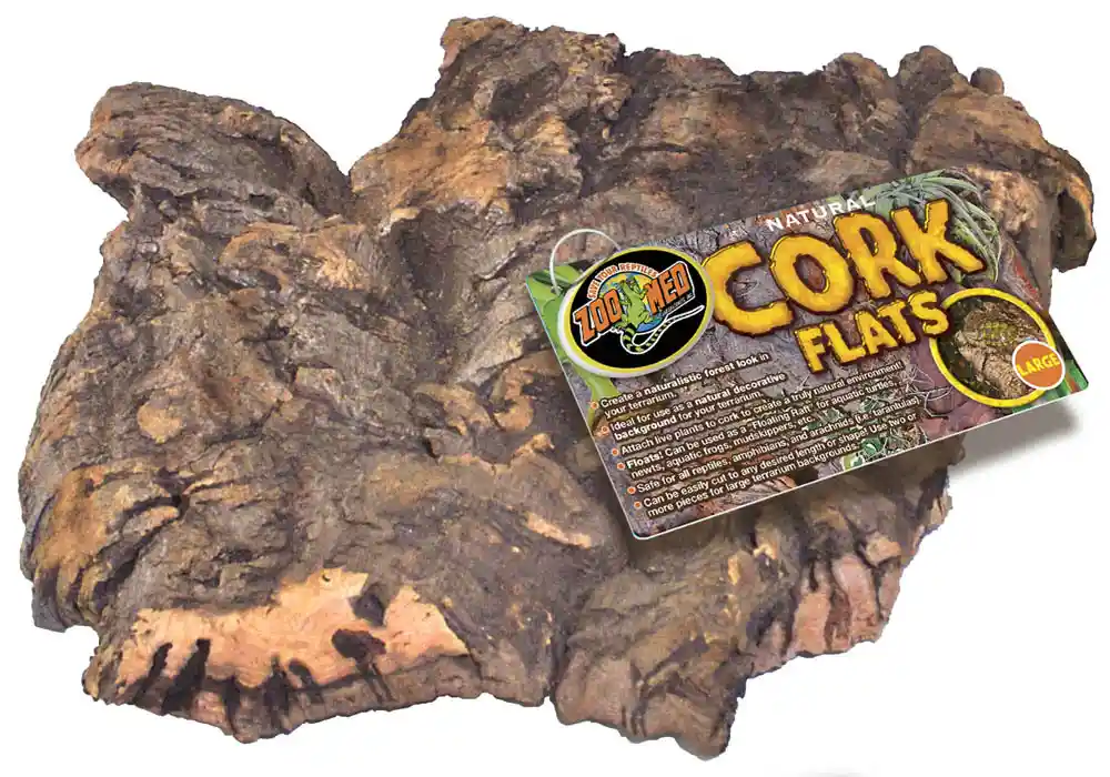 Zoo Natural Cork Bark Medium Flat