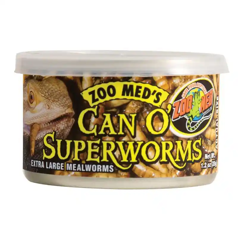 Zoomed Can O' Superworms 1.2 Oz