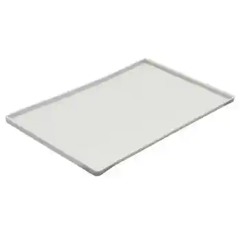 Mess D Mat Slcn Rods Lt Gry Md