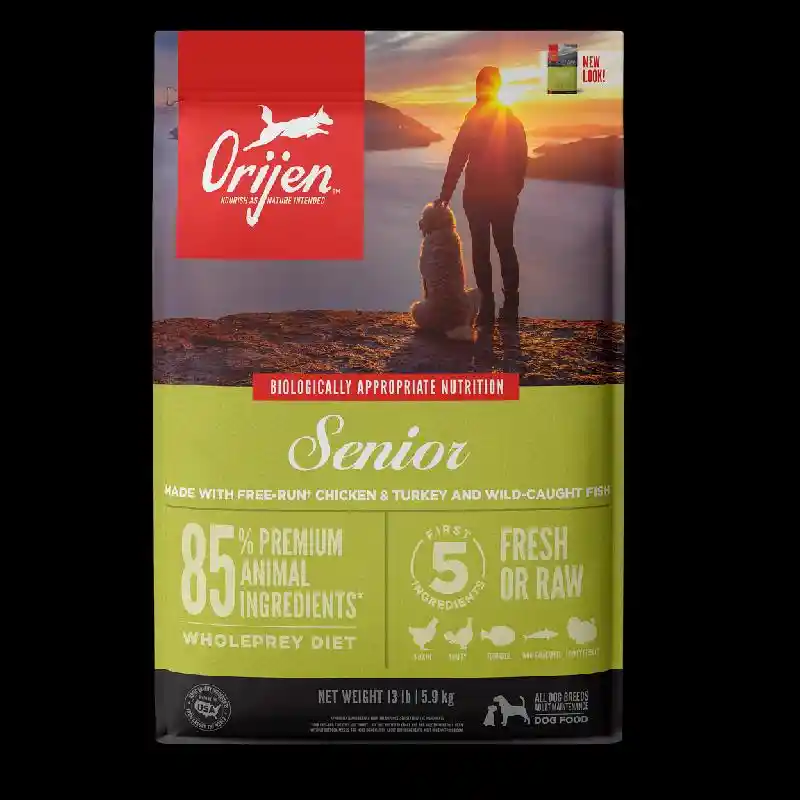 Dry Dog Food, Senior, Biologically Appropriate & Grain Free 4.5-lb