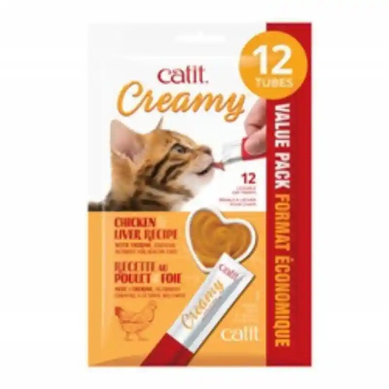 Catit Creamy Lickble Treat Chk/liver