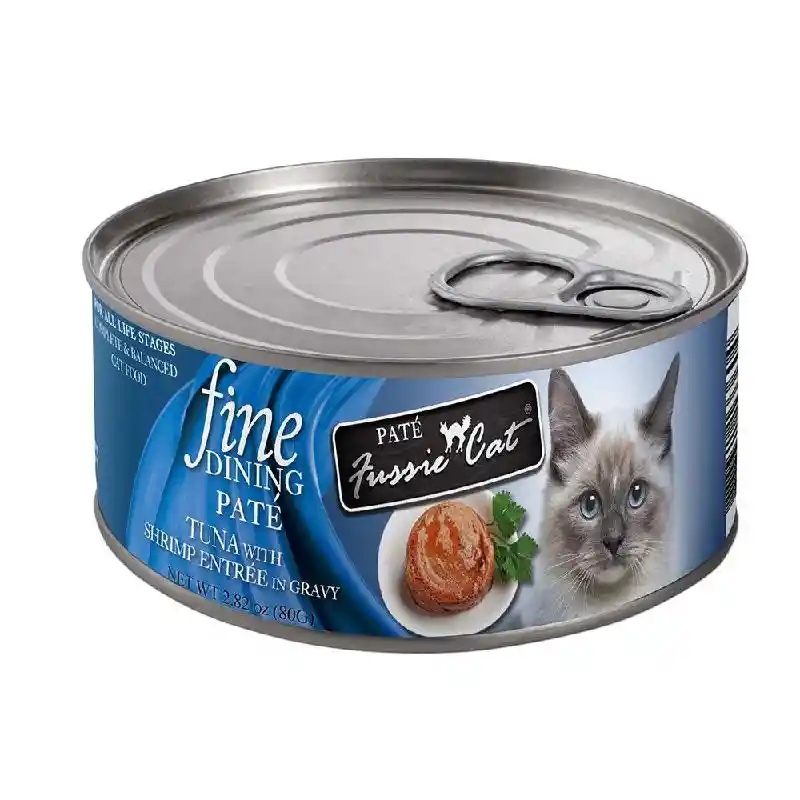 Fussie Cat Fine Tuna and Shrimp Pate 2.82oz