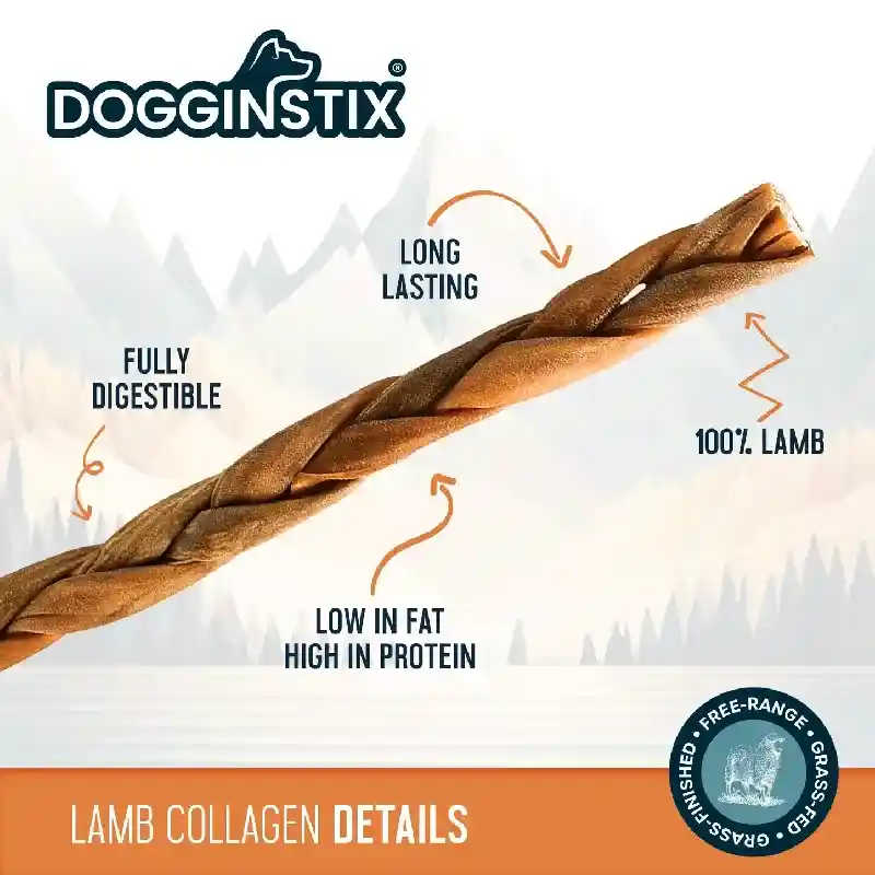 Dns Braid Lamb Colgn 6in