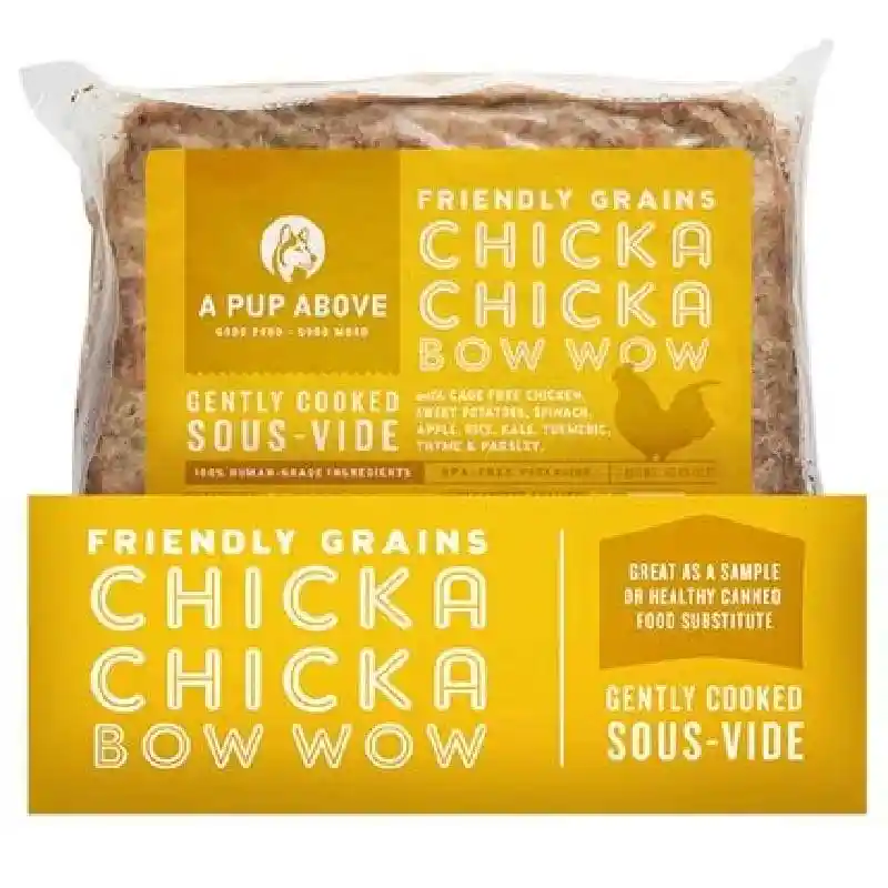 A Pup Above Chicka Chicka Bow Wow Friendly Grains Gently Cooked Dog Food 1-lb