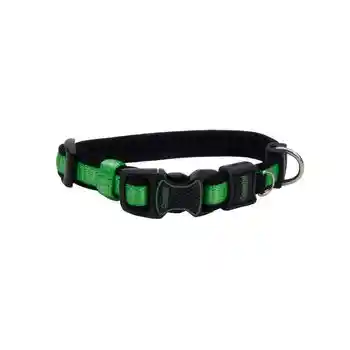 Adjustable Collar, Green, 5/8" X 10"-14"