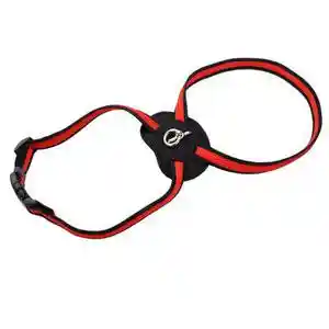 Mesh Dog Harness, Red, 3/4" X 12"-18"