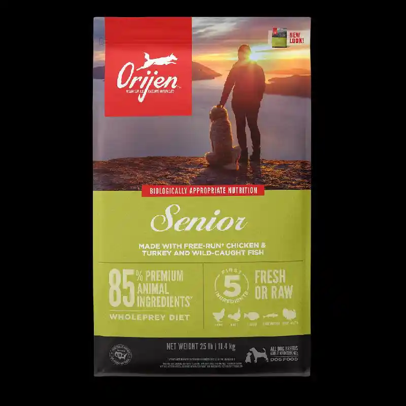 Orijen Senior Dry Dog Food 25 Lbs