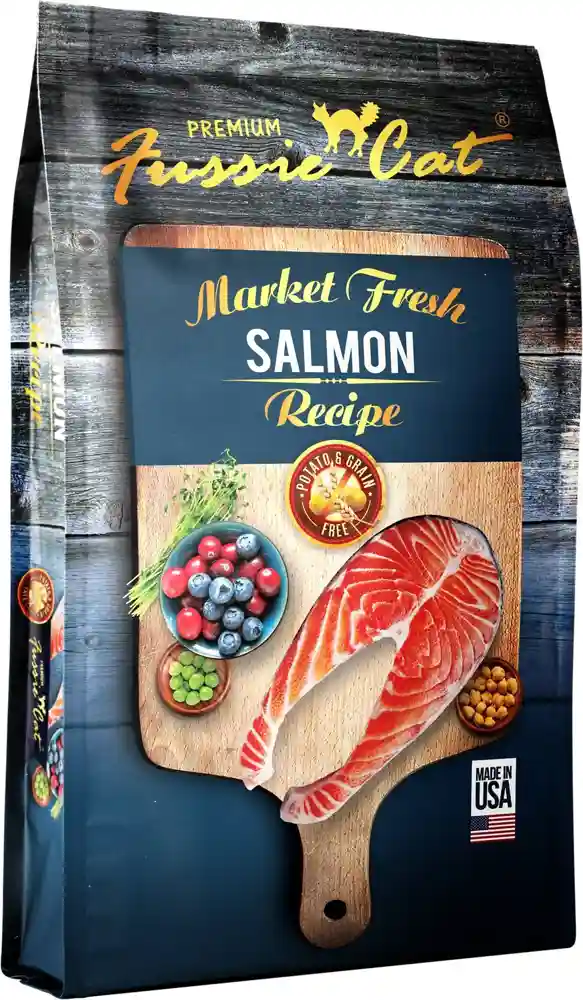 Market Fresh Salmon Recipe Grain-free Dry Cat Food 10-lb
