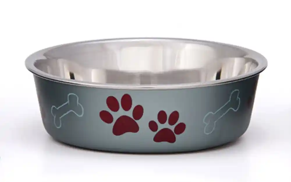 Bella Bowl Metallic Blueberry Large
