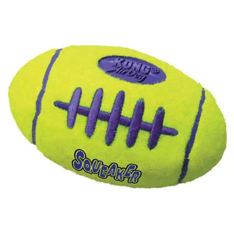 Air Kong Squeaker Football Large Yellow