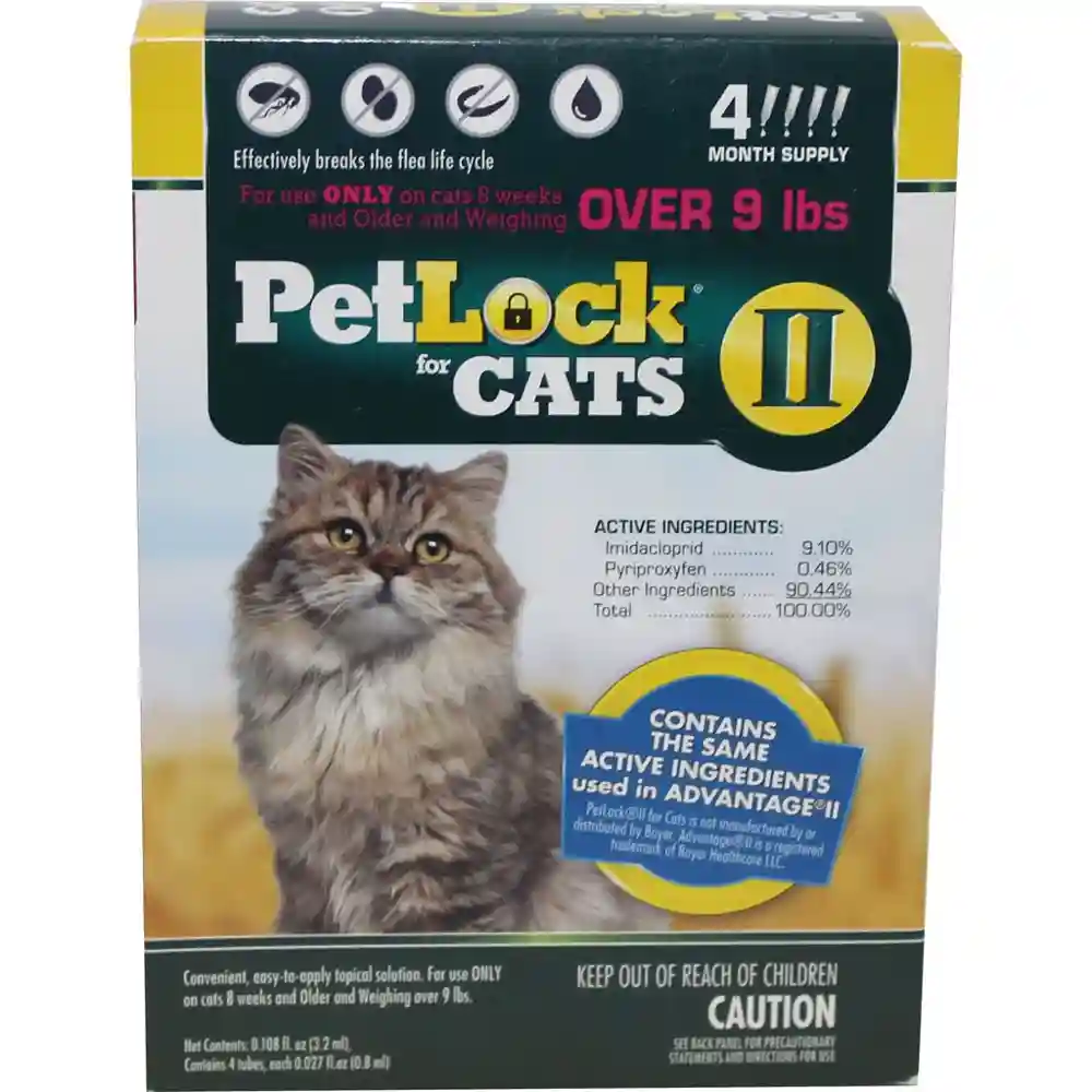 Petlock Plus Ii Large Cat 9+ Lb