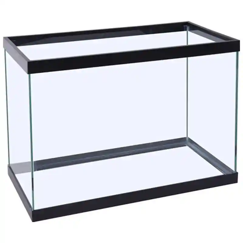 Standard Rectangular Aquarium Tank Black 15 Gallon