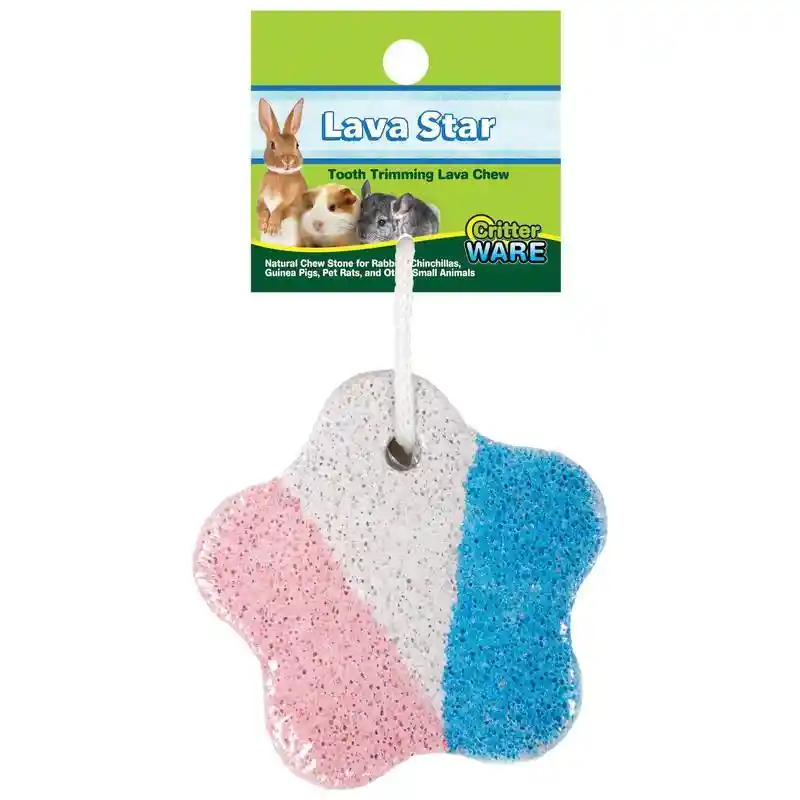 Ware Mineral Essentials Lava Star Chew White 3.5"