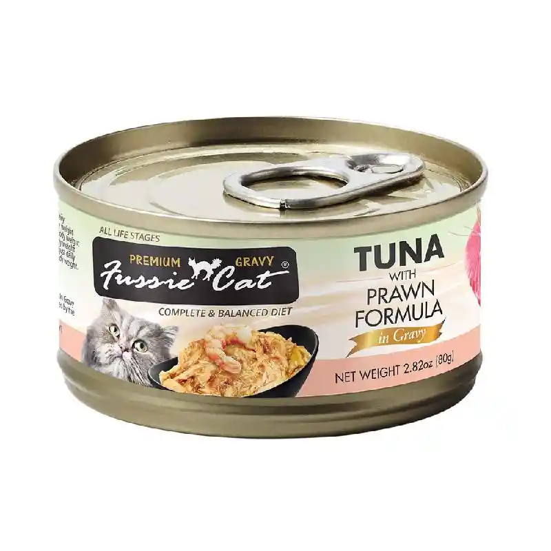 Fussie Premium Tuna Prawn Gravy 2.82oz