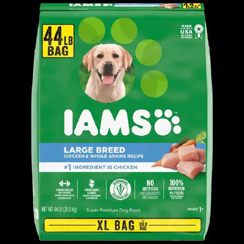 Iams Large Breed Dry Dog Food 44 Lbs
