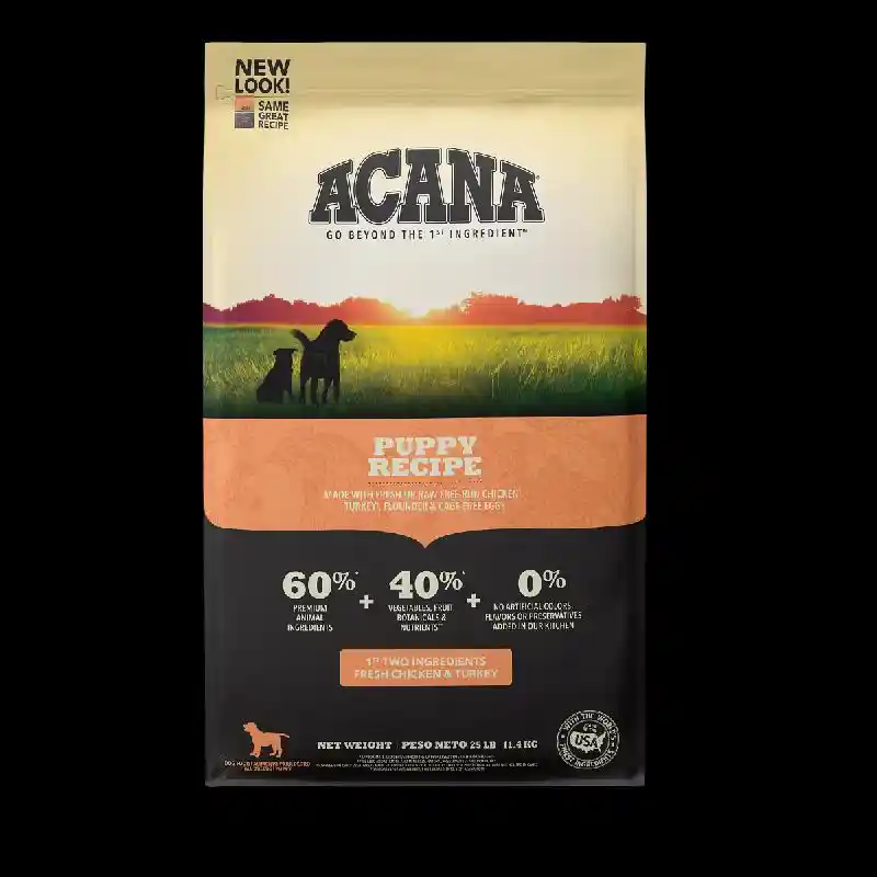 Acana Puppy & Junior Dry Dog Food 4.5Lbs