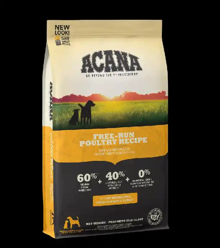 Acana Heritage Free-Run Poultry Dry Dog Food 4.5Lbs