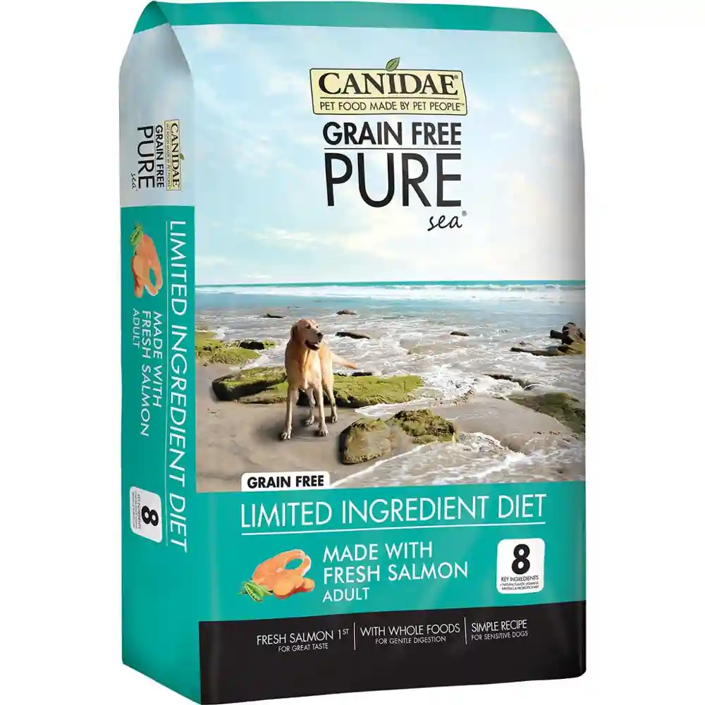 Grain-free Pure Real Salmon & Sweet Potato Recipe Dry Dog Food 24-lb
