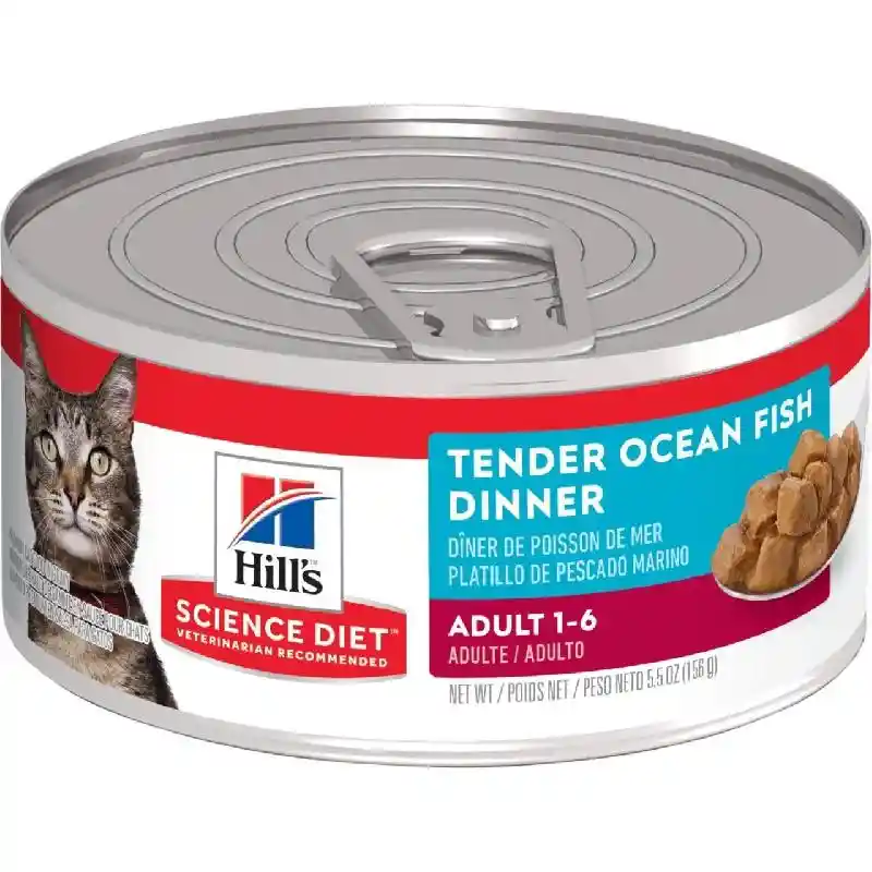 Science Diet Tender Ocean Fish Dinner Cat Food 5.5Oz