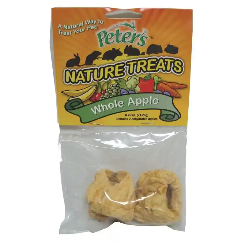 Peters Natural Treats Apples 2 Oz