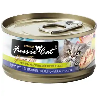 Premium Tuna With Threadfin Bream Formula In Aspic Grain-free Canned Cat Food 2.82-oz