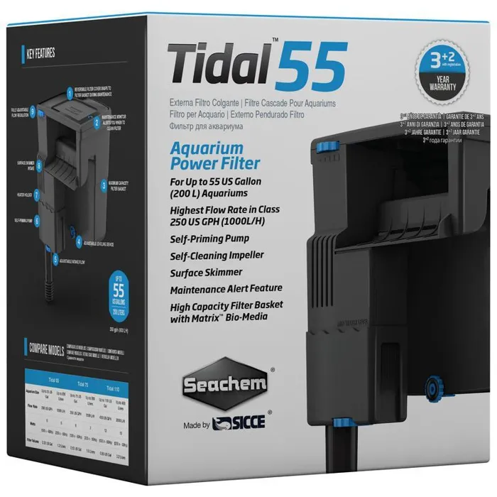 Seachem Tidal 55 Power Filter