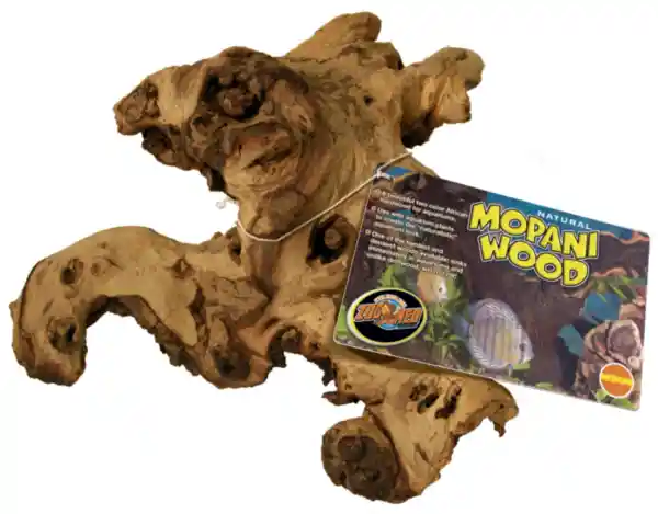 Natural African Mopani Wood Medium 10-12