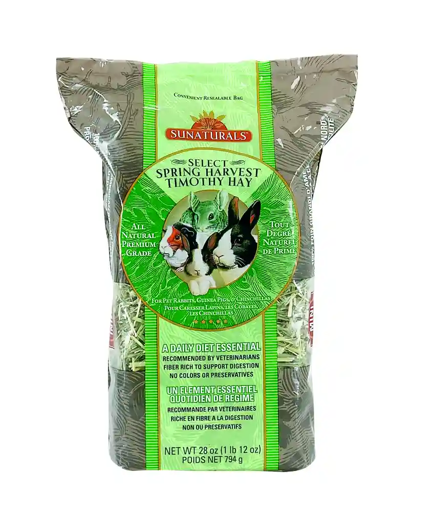Sunseed Sunsations Natural Timothy Hay 28oz