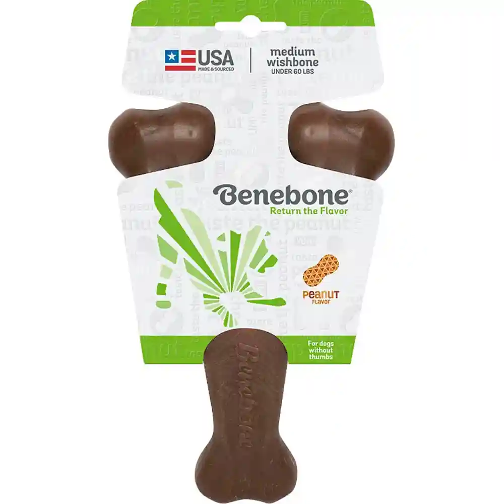 Wishbone Chew Peanut Butter - Medium M