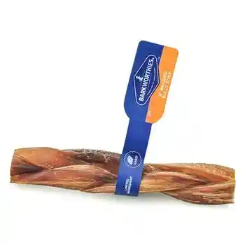 Barkworthies Braided Bully Stick 6" 50 Ct
