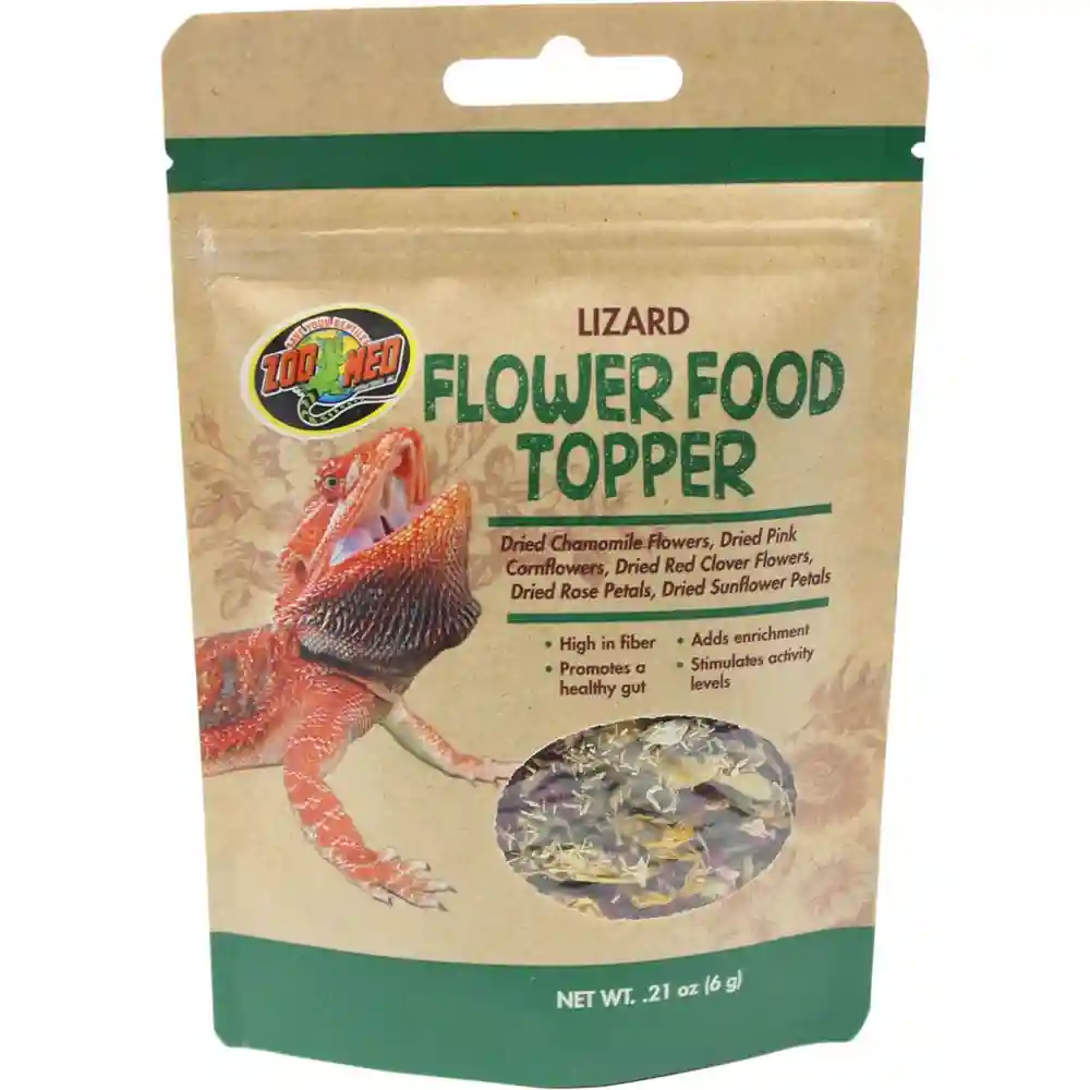 Zml Food Topper Lzrd Flwr .21z;