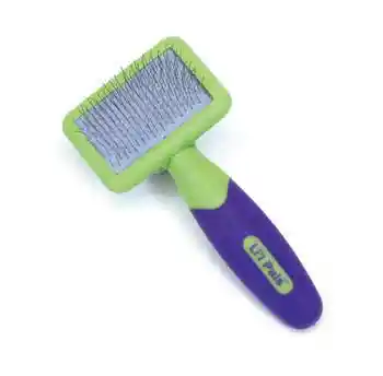 Dog Slicker Brush With Coated Tips, No Color, One Size
