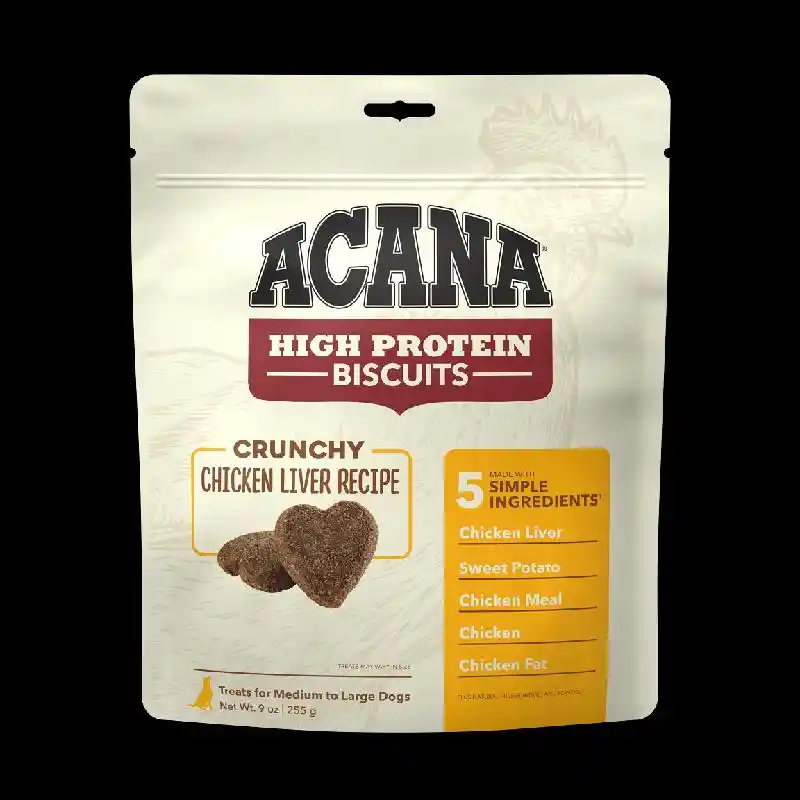 Acana High-Protein Biscuits Crunchy Chicken Liver