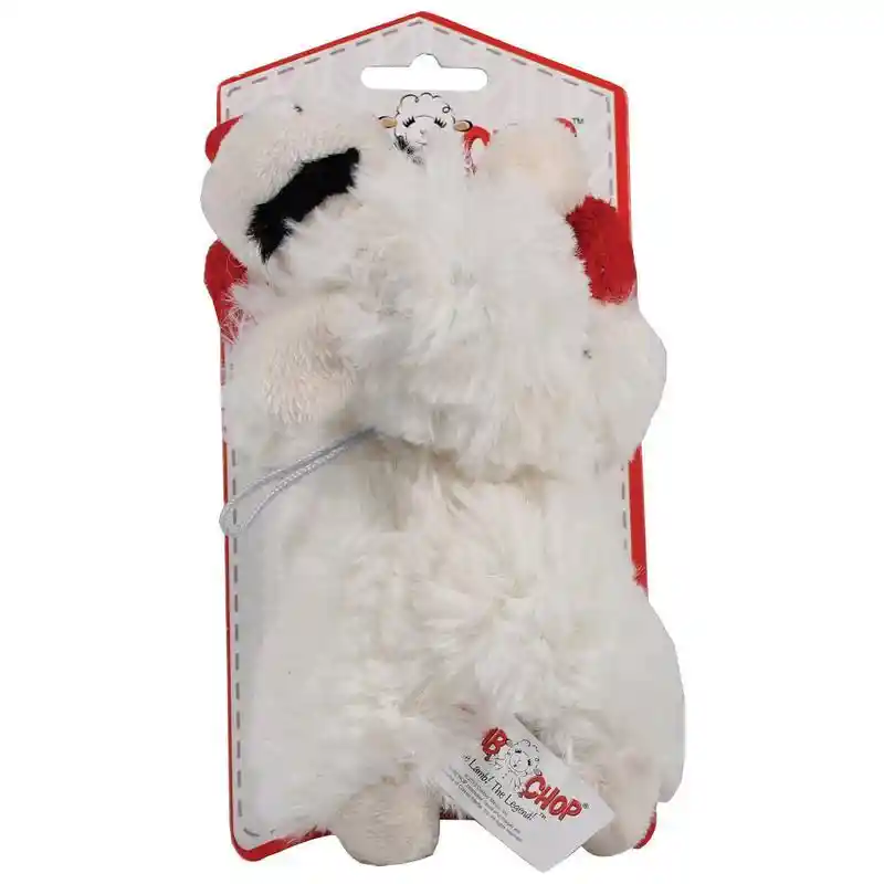 Multi Lamb Chop Plush Dog 6"