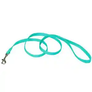 Single-ply Dog Leash, Teal, 5/8" X 4'