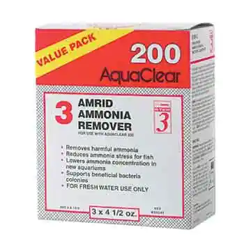 Aquaclear 50 Amrid Ammonia Remover 3 Pack