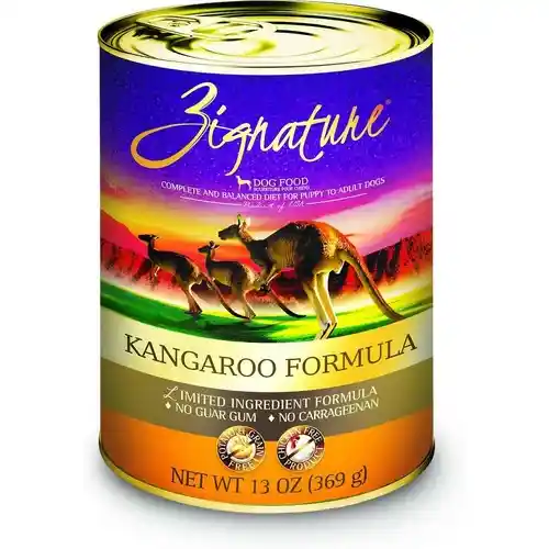 Zignature Kangaroo Formula Wet Dog Food 13oz