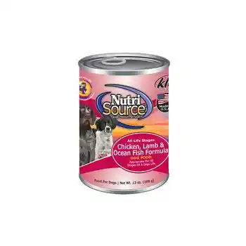 Nutrisource Chicken, Lamb & Fish Can 12.3Oz