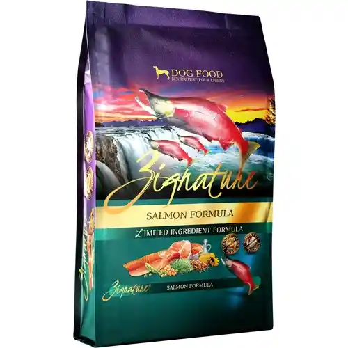 Zignature Lid Grain Free Salmon Dry Dog Food 4 Lbs