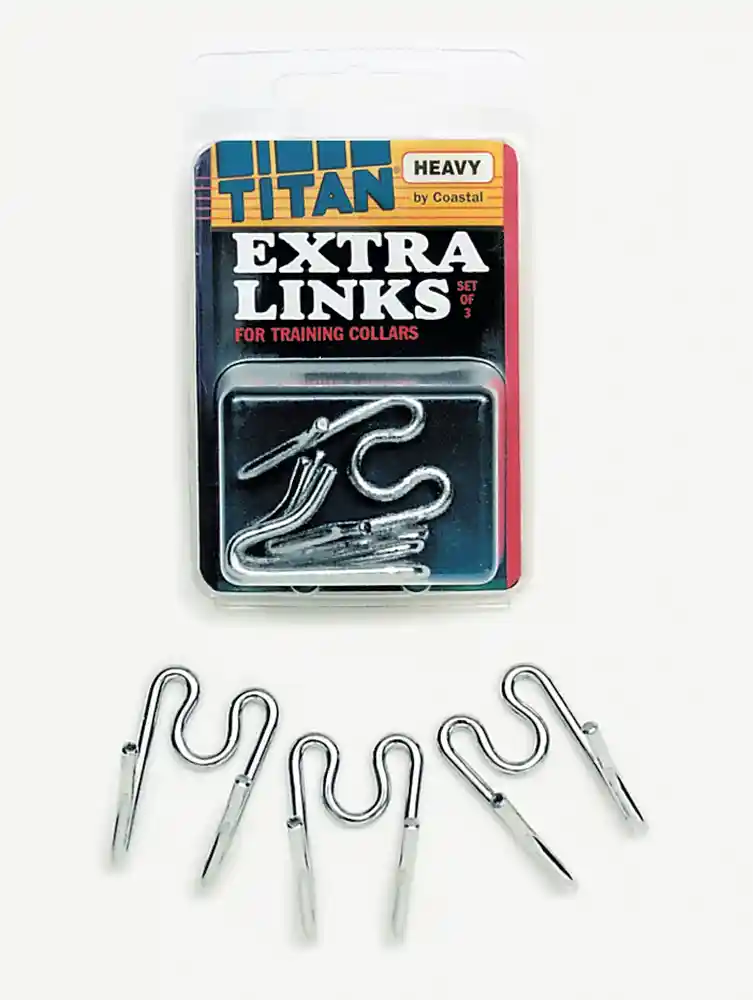 Extra Links For Dog Prong Training Collars, Chrome, 2.0 Mm