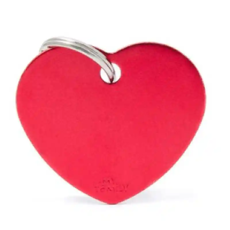 Big Heart Aluminum Red