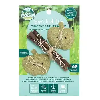 Timothy Apple With Apple Sticks