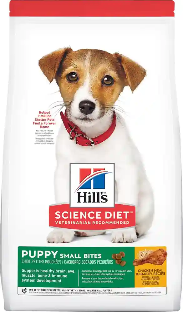 Science Diet Puppy Small Bites Chicken & Barley15.5Lbs
