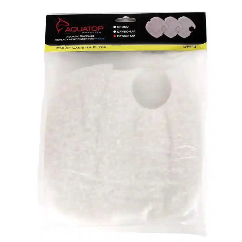 Canister Filter Pad Cf-500 White 3 Pack