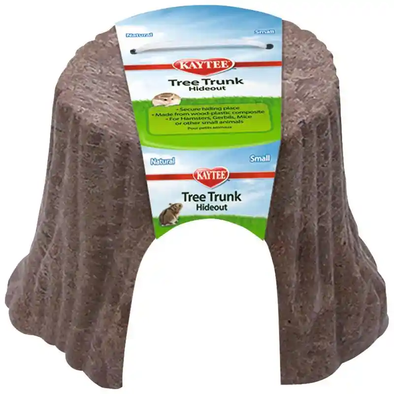 Super Pet Natural Tree Stump Hideout Small