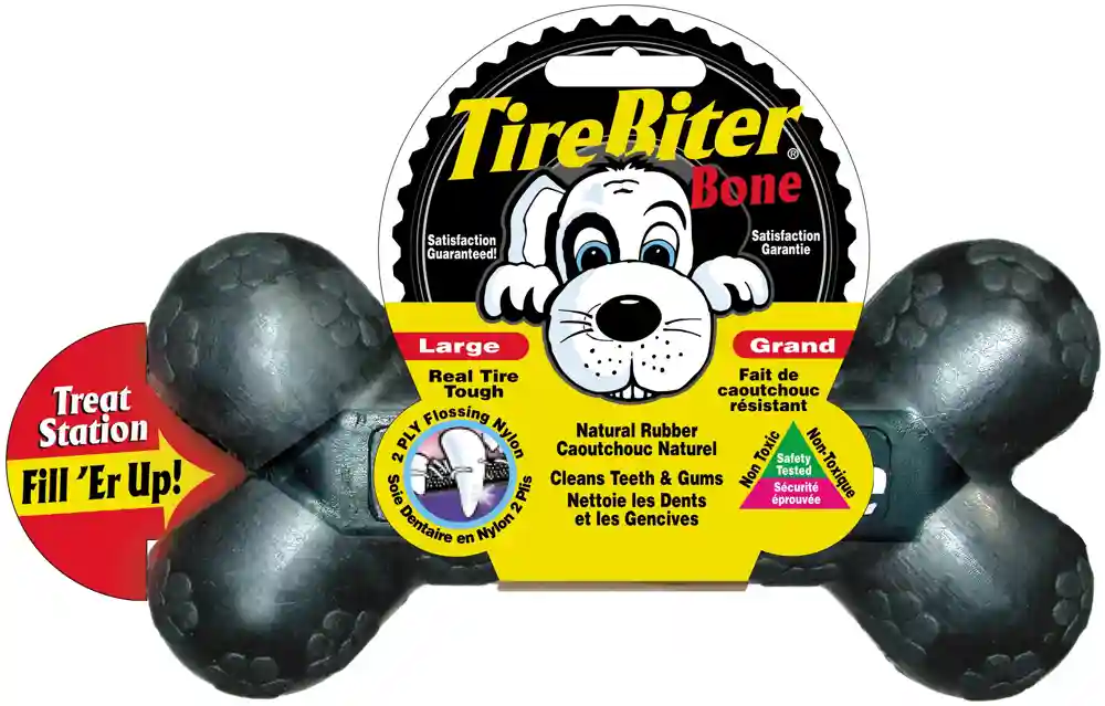 Mam Toy Tirebiter Bone Large