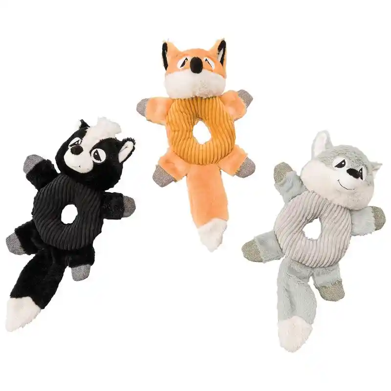 Plush Donut Crinkler Assorted 13 Inch;
