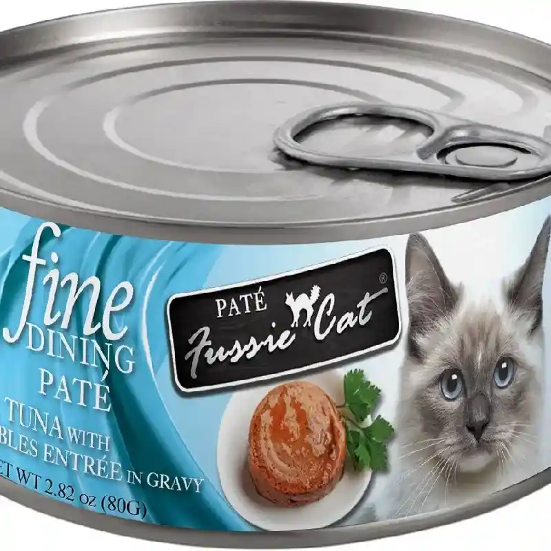 Fussie Cat Fine Tuna and Vegetable Gravy 2.82oz