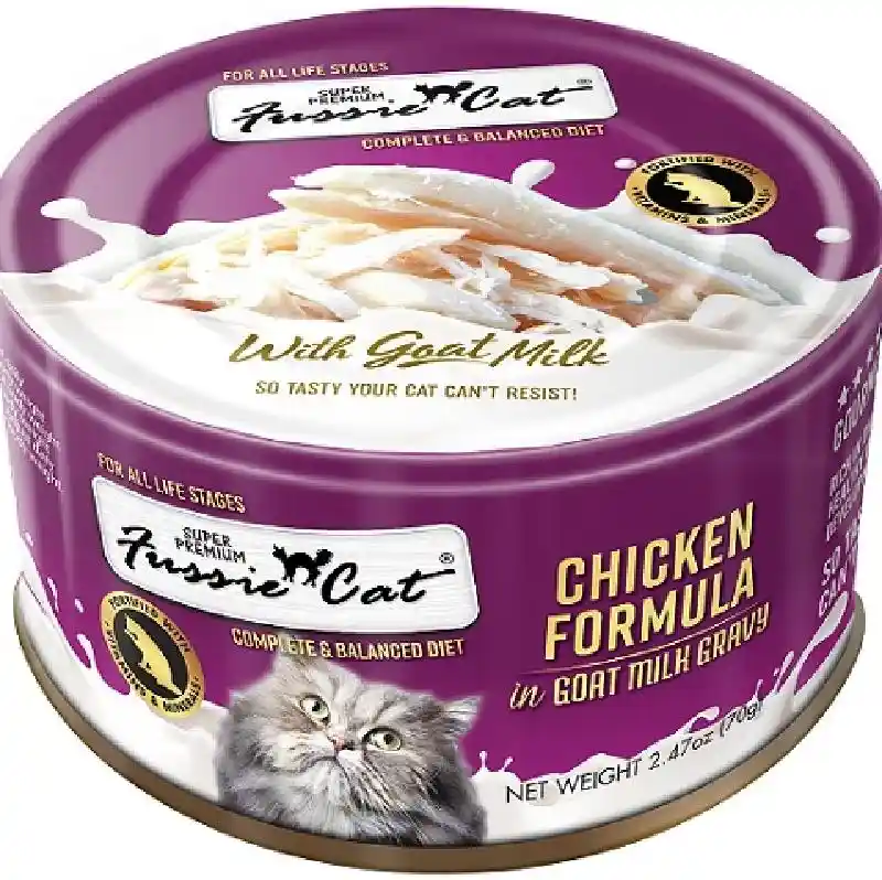 Fussie Cat Chicken in Goat Milk Gravy 2.47oz
