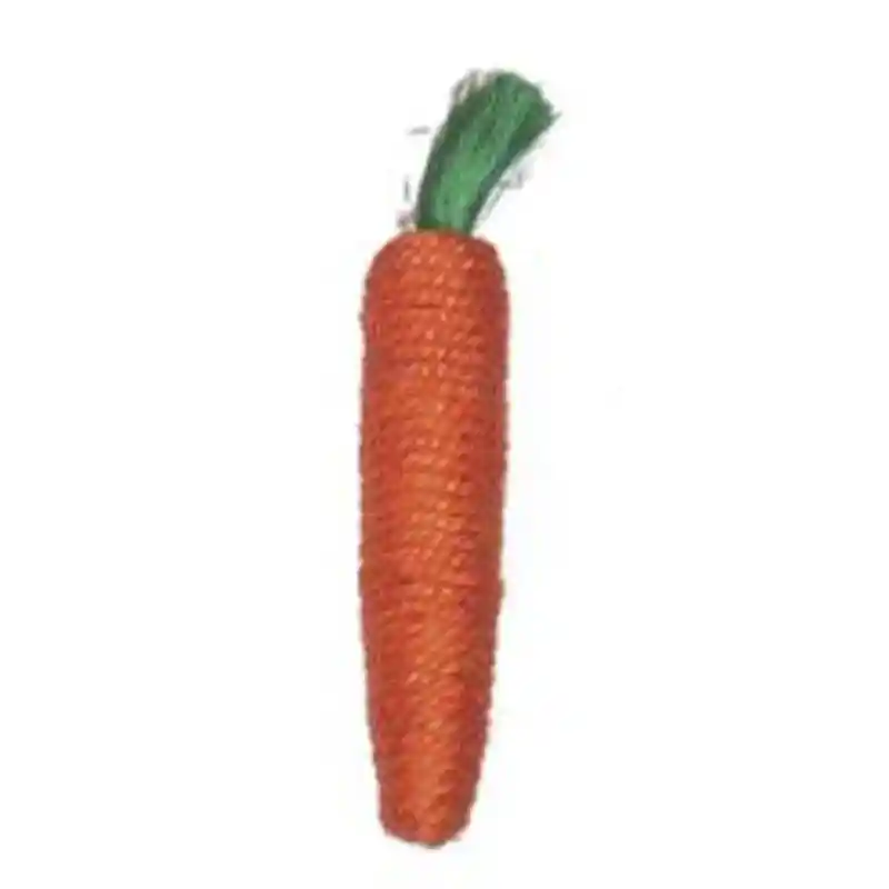 Sisal Carrot Toy For Small Animals